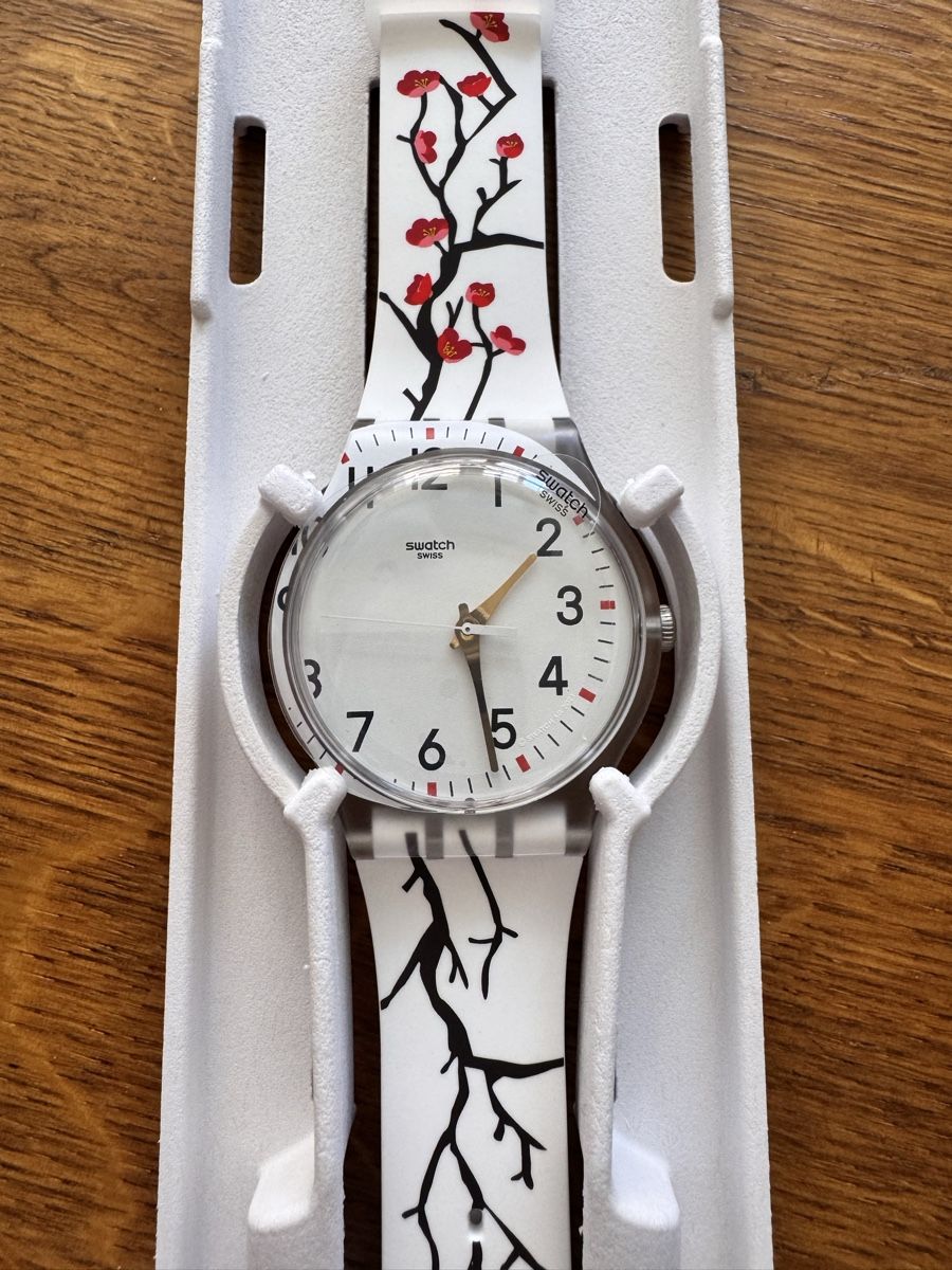 Swatch Orologi: Swatch Aktionärsuhr 2021 – Nuovo e nell'imballaggio originale da Basel venduto da Romandi 4
