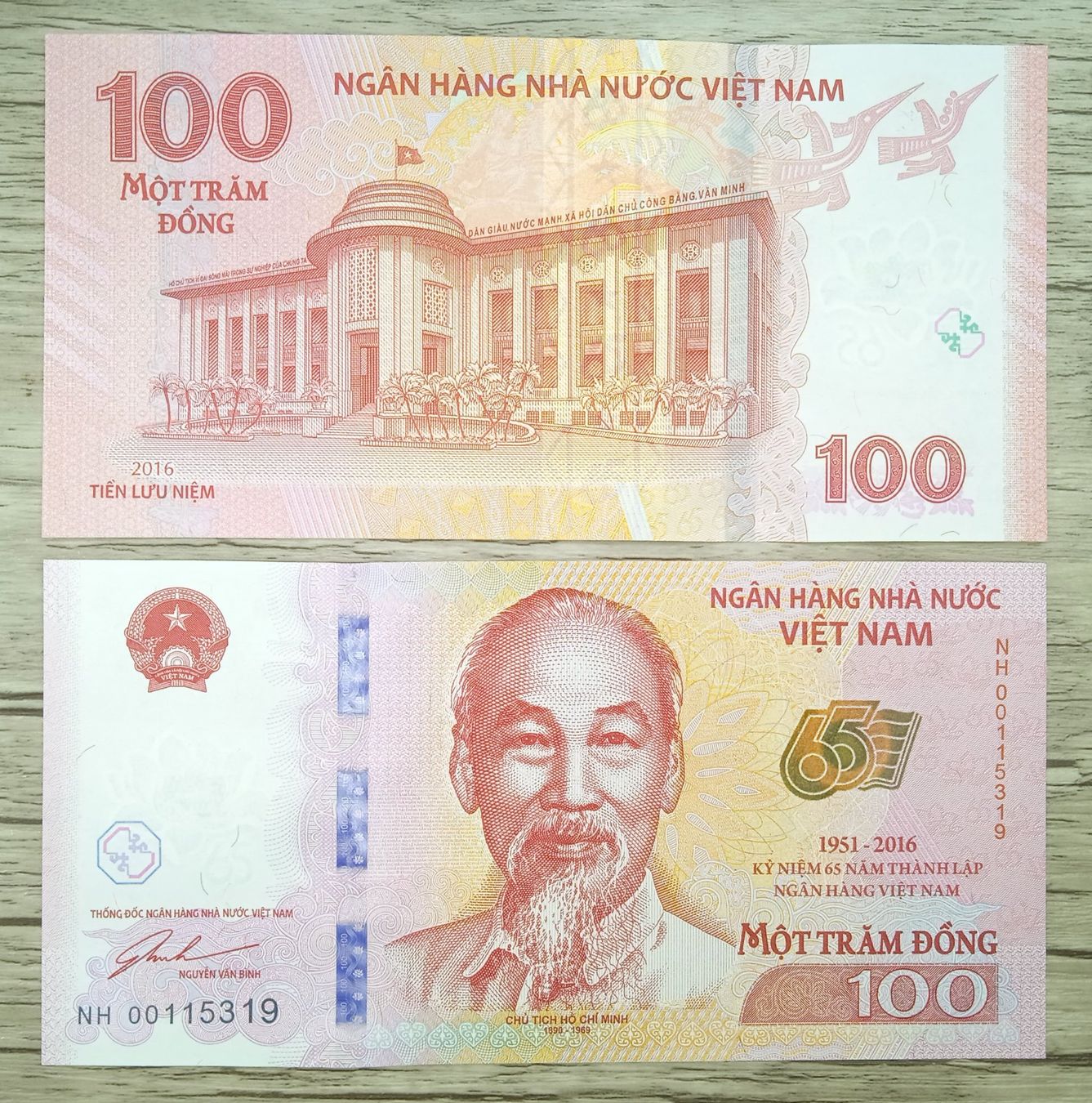Banconote: Vietnam 100 Dong Comemorative UNC _1 – Nuovo (secondo la descrizione) da Cousset venduto da Patricio77