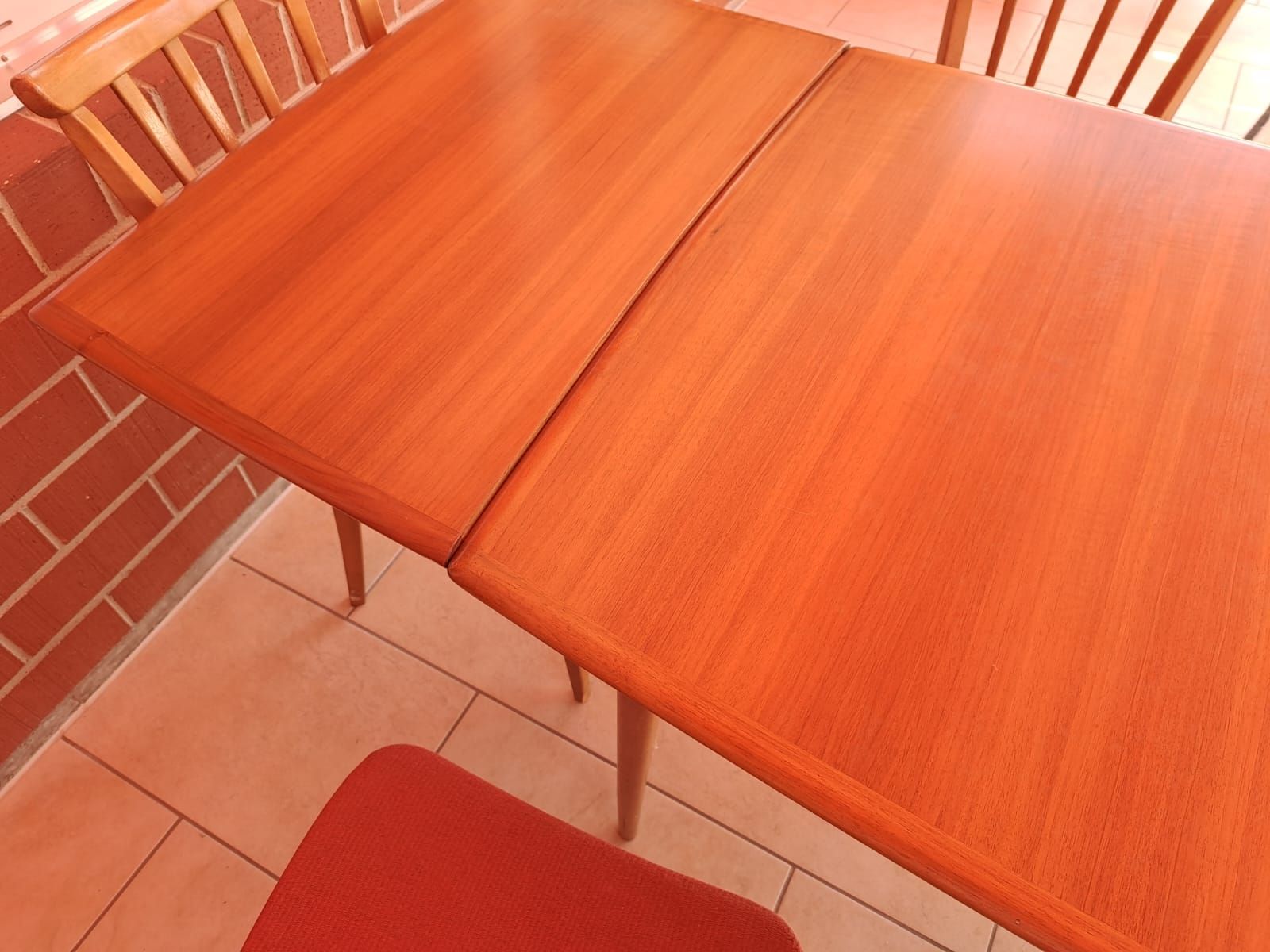 Tavoli: Teak  Ausziehtisch Esstischmit 6 Stühle – Usato da Zwingen venduto da inf_2blh 7