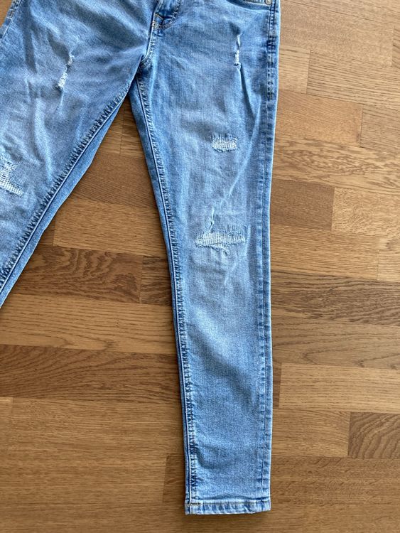 JACK & JONES Jungen Jeans - Regular Fit Mit Reißverschluss