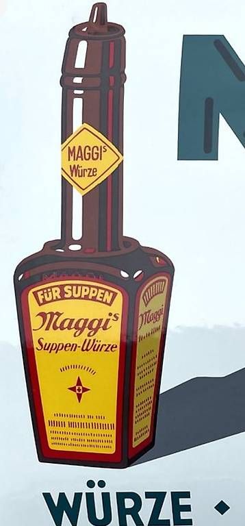 Schilder: Maggi,emailschild von 1987 top zustand – Gebraucht aus Riehen von harald13 2