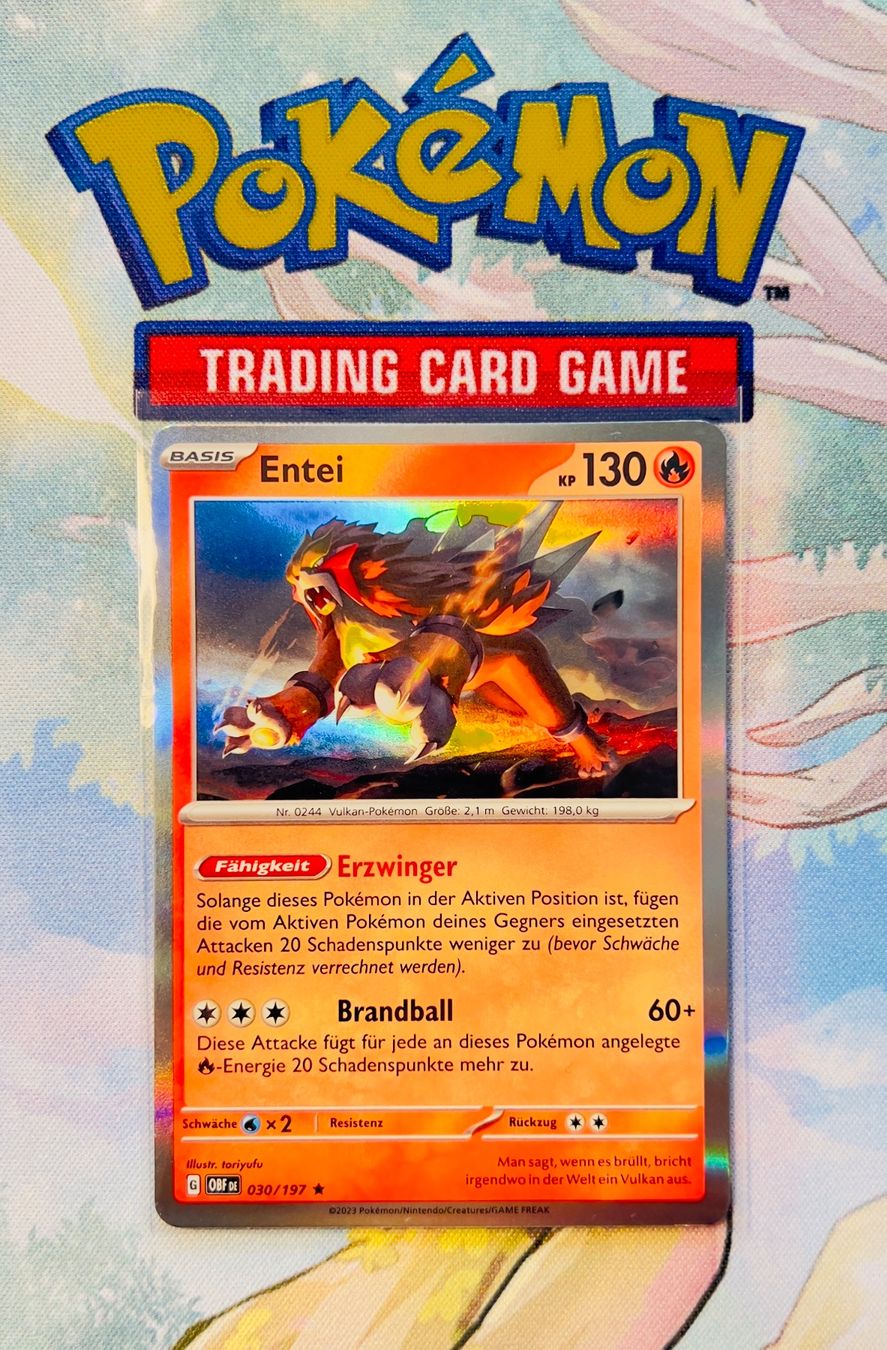 Cartoline: Entei Holo Obsidian Flammen 030/197 – Nuovo (secondo la descrizione) da Sempach venduto da R-G