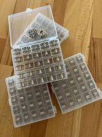 Bernina Nähmaschinen Spulen, gebraucht Spulenbox mit 25 St