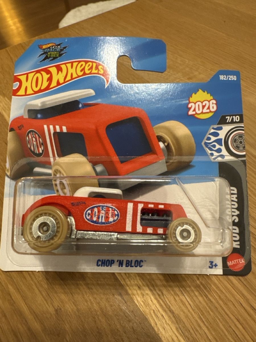 Hot Wheels Modellini d'auto: Hot Wheels Chop ‘N Bloc – Nuovo e nell'imballaggio originale da Emmen venduto da ChristianO8