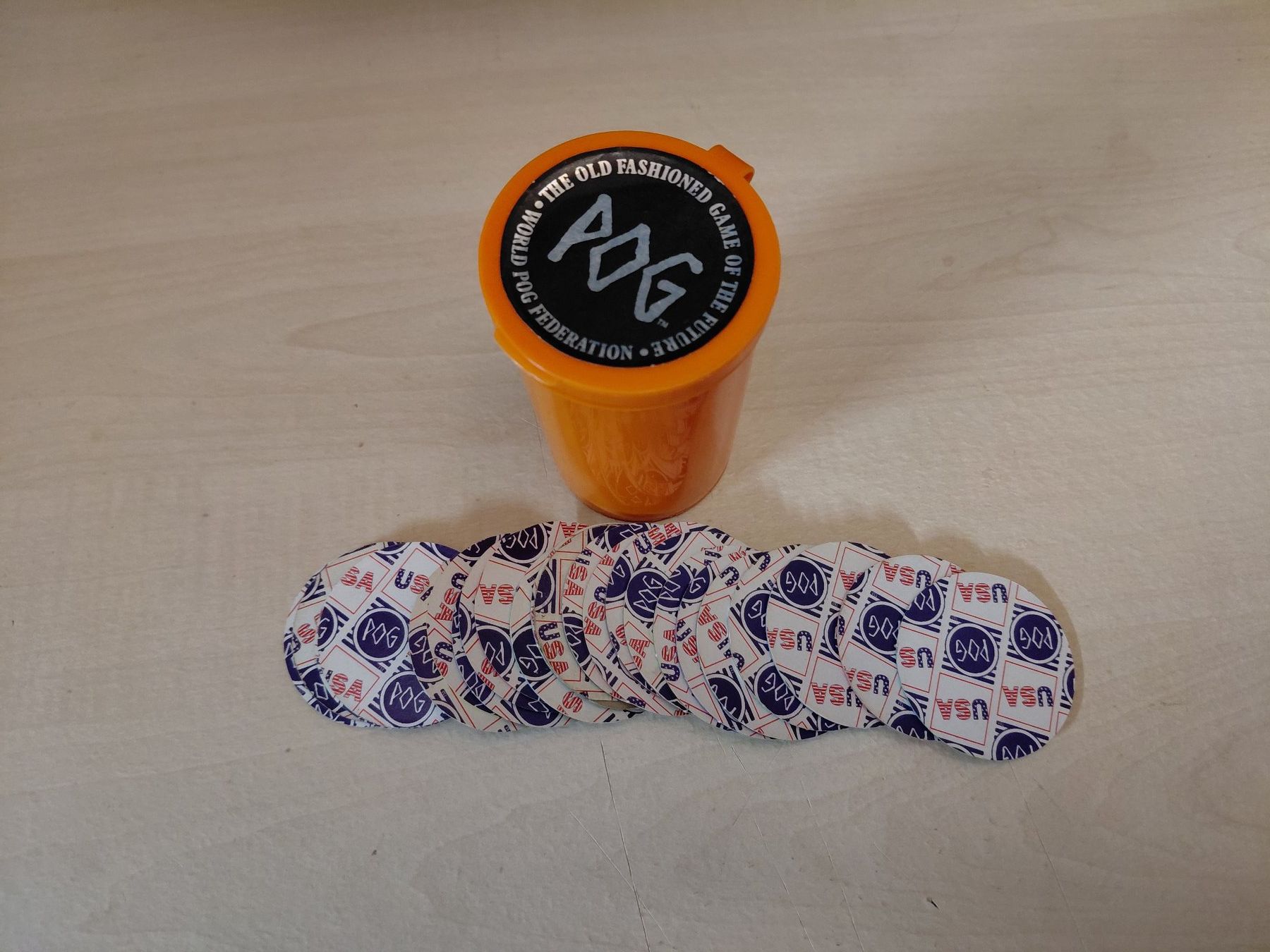 Giochi: Pog USA with Tube – Usato da Bévilard venduto da PogMania