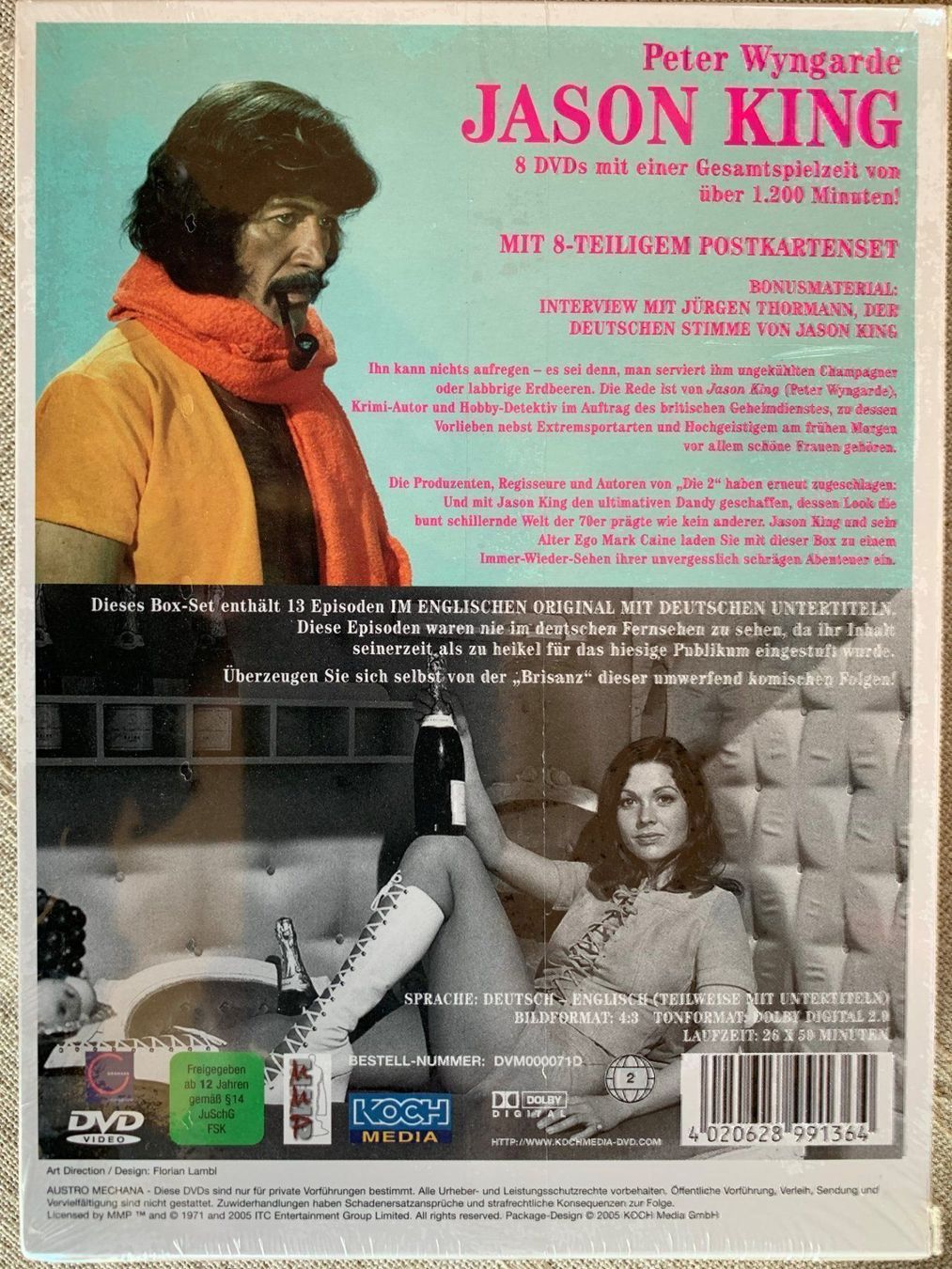 Tutti i DVDs: Kultserie Jason King DVD Box – Nuovo (secondo la descrizione) da Volketswil venduto da zwitsch33 1