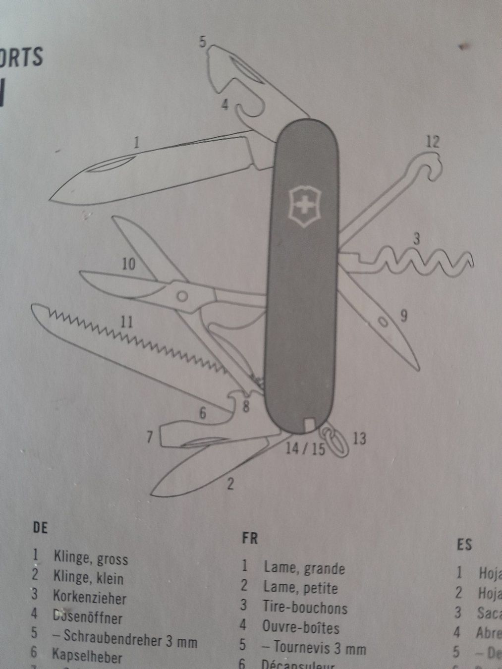 Victorinox Coltelli tascabile: 3 x Victorinox Sackmesser – Nuovo (secondo la descrizione) da Escholzmatt venduto da RononDex
