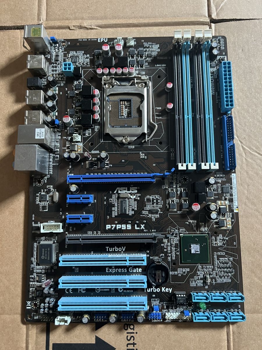Asus Schede madri: Mainboard Asus p7p55 lx – Difettoso da schellenberg venduto da freefostore 2