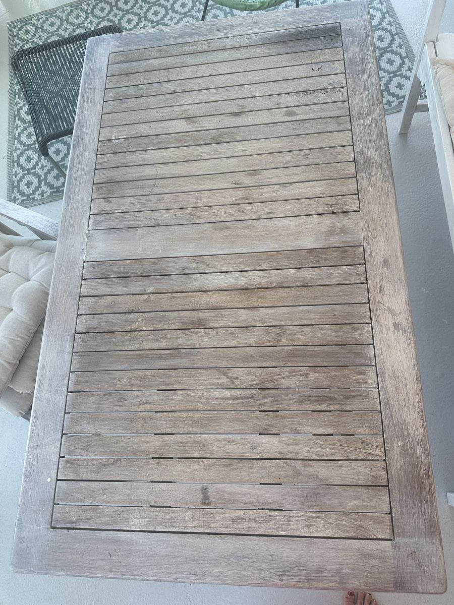 Tavoli: Gartentisch Holz 120x70cm – Usato da Luzern venduto da Lotti-Karotti 2
