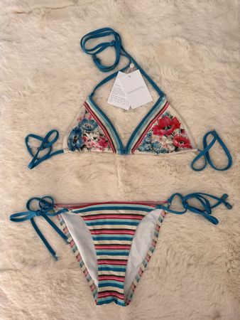 Zimmermann Halcyon Mini Tri Bikini – Gr. 0
