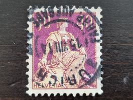 Helvetia assise 101x  / 107 oblitéré 120.-