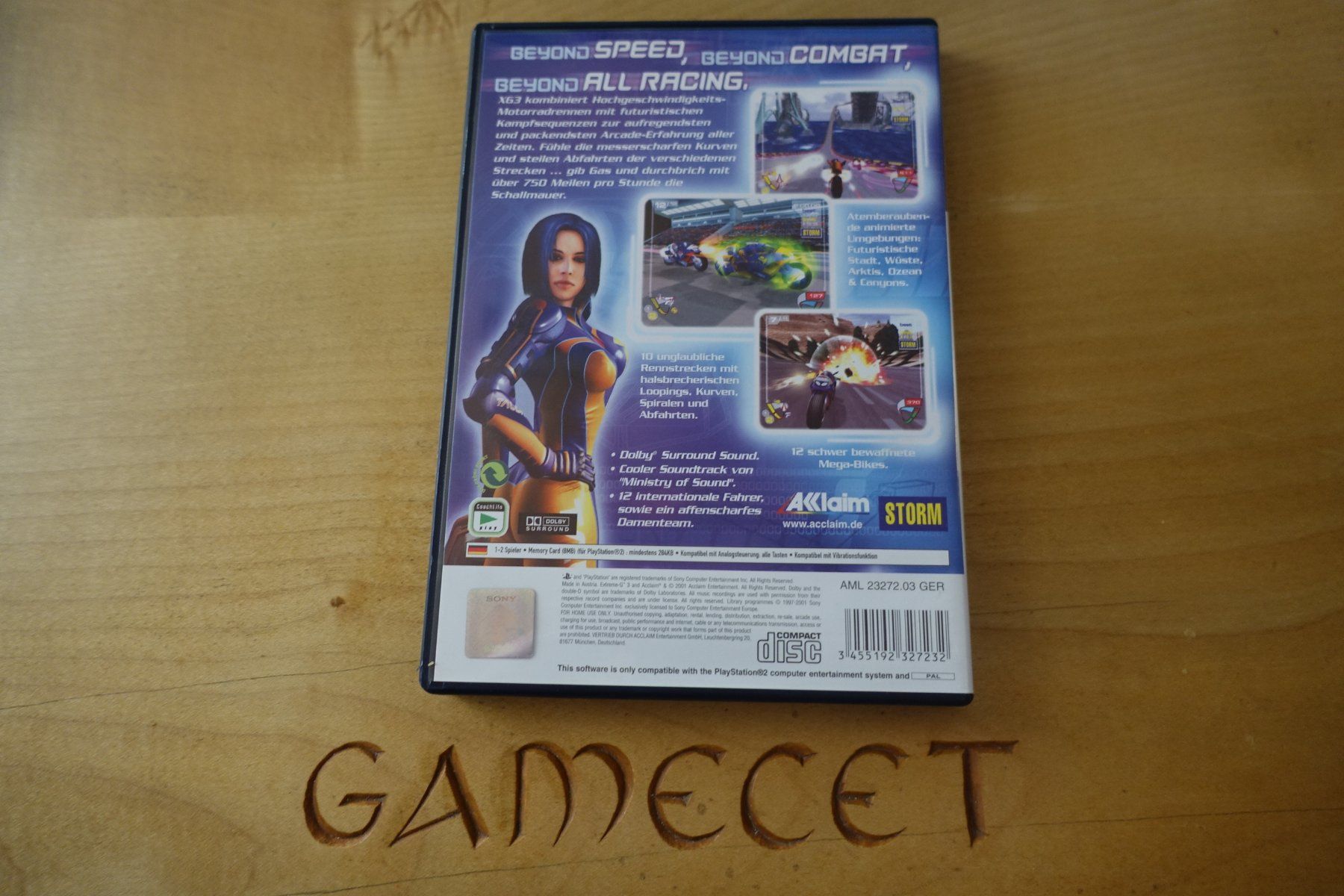 Sony Giochi: XGIII: Extreme G Racing – Usato da Steinach venduto da Gamecet 2