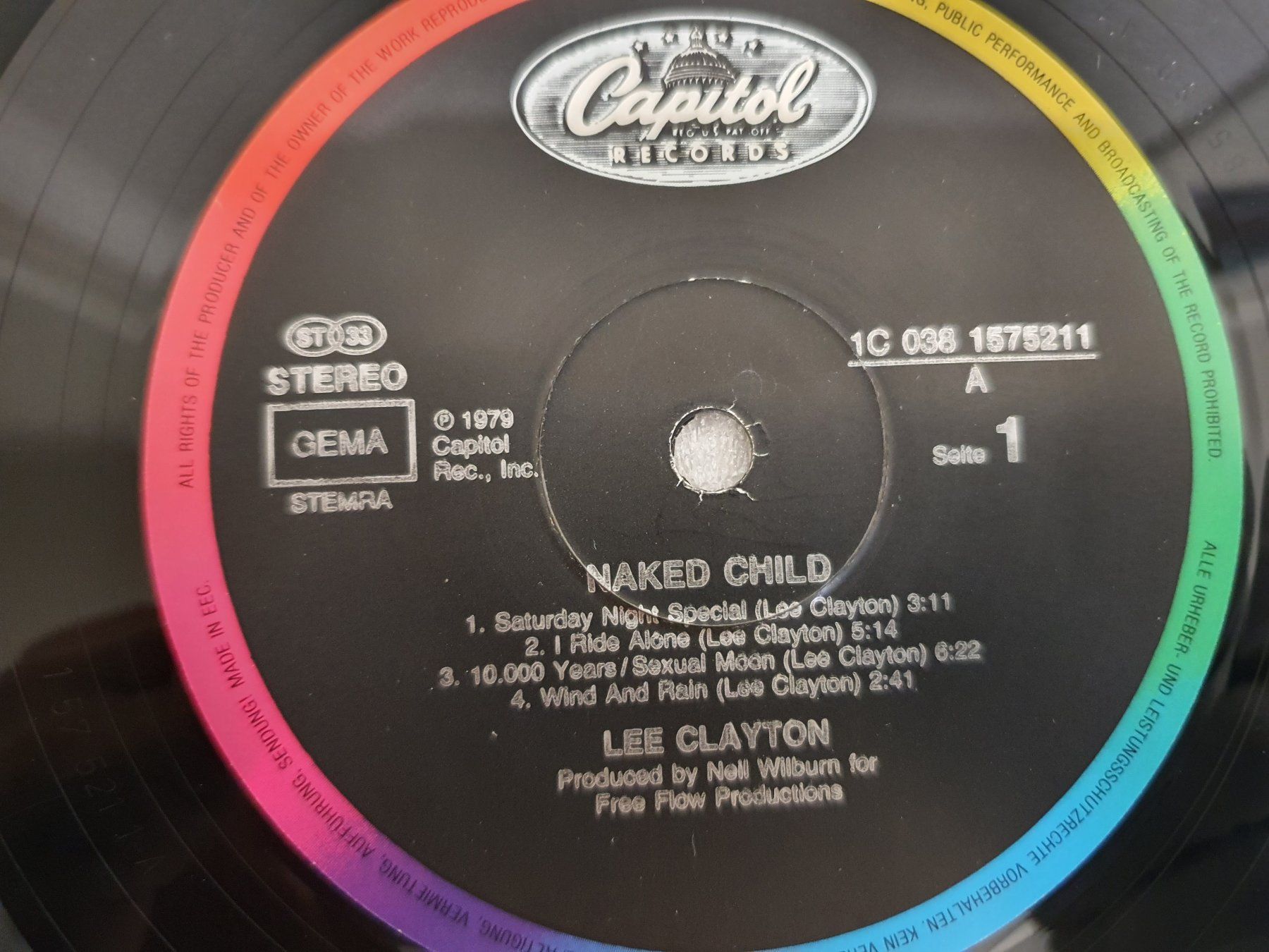 Dischi in vinile: Lee Clayton - Naked Child – Usato da Uster venduto da Vinyl-Leidenschaft 5