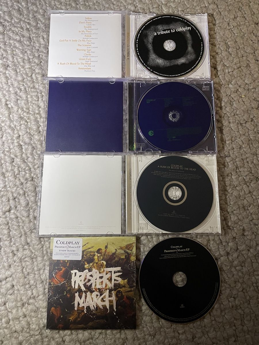 CDs: 4x Coldplay  – Neu (gemäss Beschreibung) aus Reinach AG von trigger7811 1