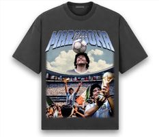 Hochwertiges Maradona T-Shirt