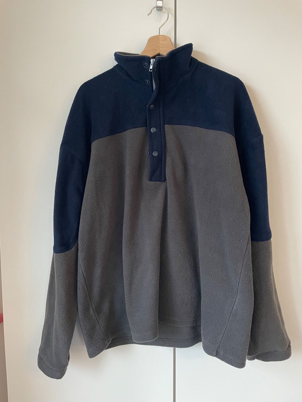 Maglioni & Felpe: Warmer Fleecepullover Half Snap, Grösse XL – Usato da Neukirch an der Thur venduto da bee88
