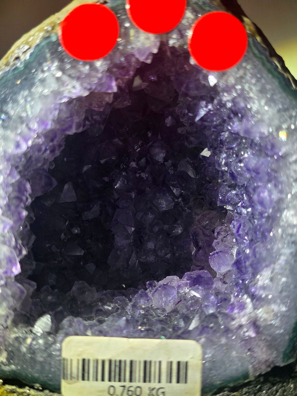 Minerali & Pietre curative: Amethyst Cave 760g – Nuovo e nell'imballaggio originale da Matzingen venduto da Shay_Crystalz 1