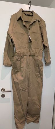 Damen Jumpsuit Beige Grösse L neu mit Etikett