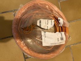 Aderleitung starr H07V-U 1,5 mm² orange