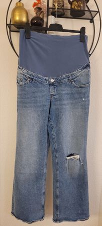 Jean de grossesse H&M Mama taille L coton100%