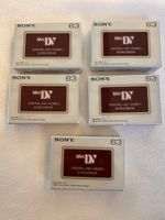 5x Sony Mini DV 63Min Digital HD Video Kassetten NEU 📹