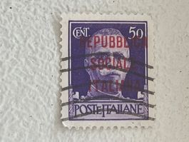 Italia Briefmarke