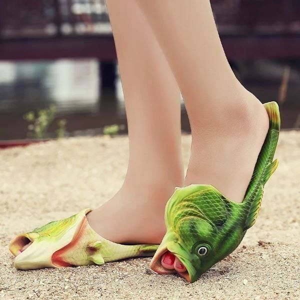 Schwimmbad: Fisch Sandalen Fisch Schuhe – Neu und originalverpackt aus Winterthur von Neilpryde01 3