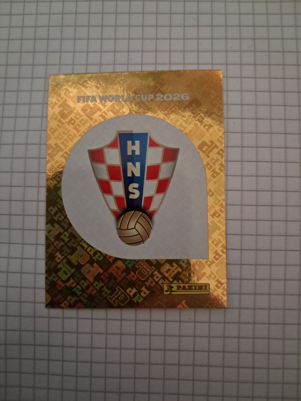 Panini Carte collezionabili: WM26 HNS Cro 1 – Nuovo (secondo la descrizione) da Wallisellen venduto da Cyberfuexli