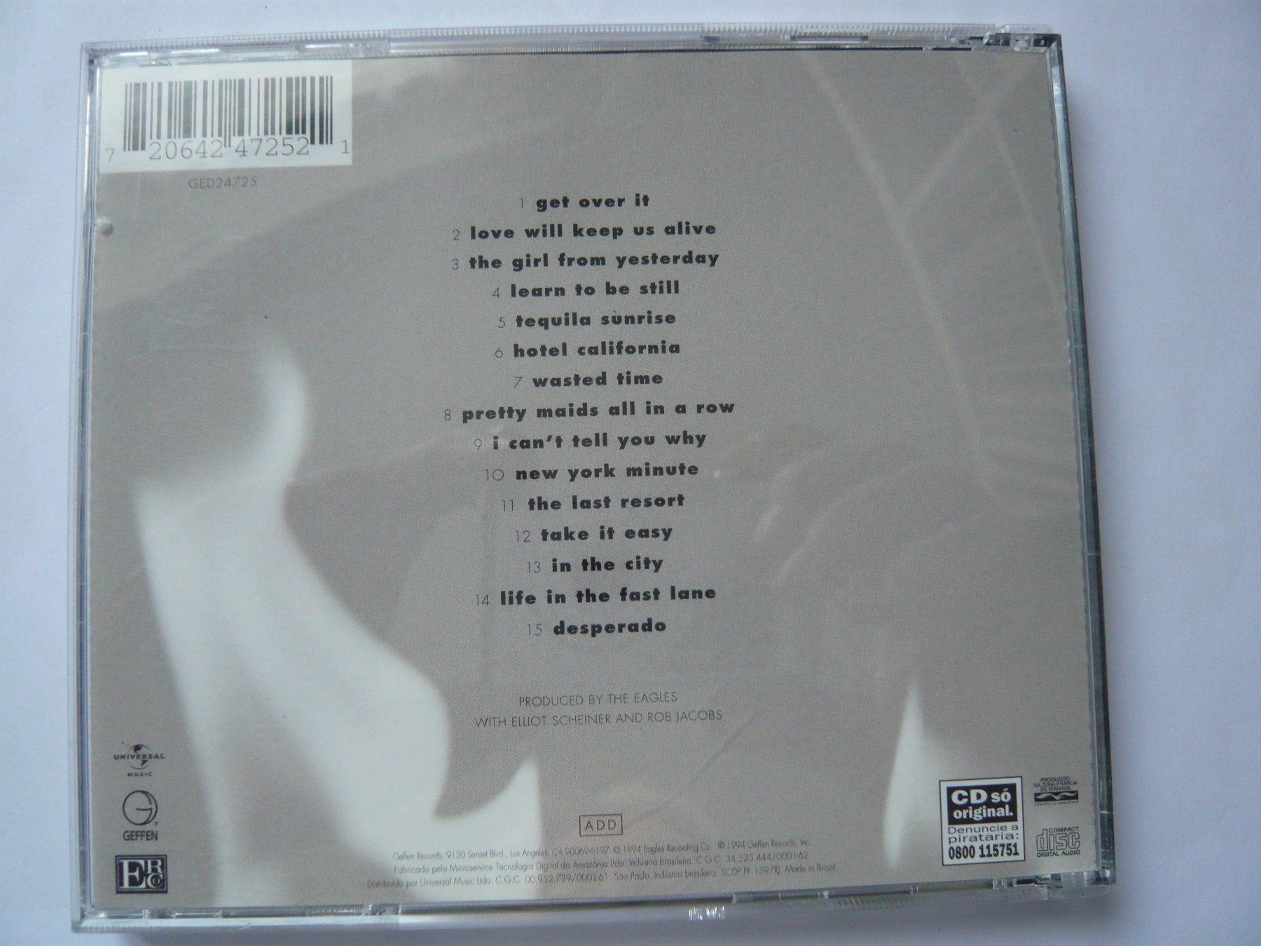 CDs: THE EAGLES HELL FREEZES OVER – D'occasion à Winterthur par Cajun 1