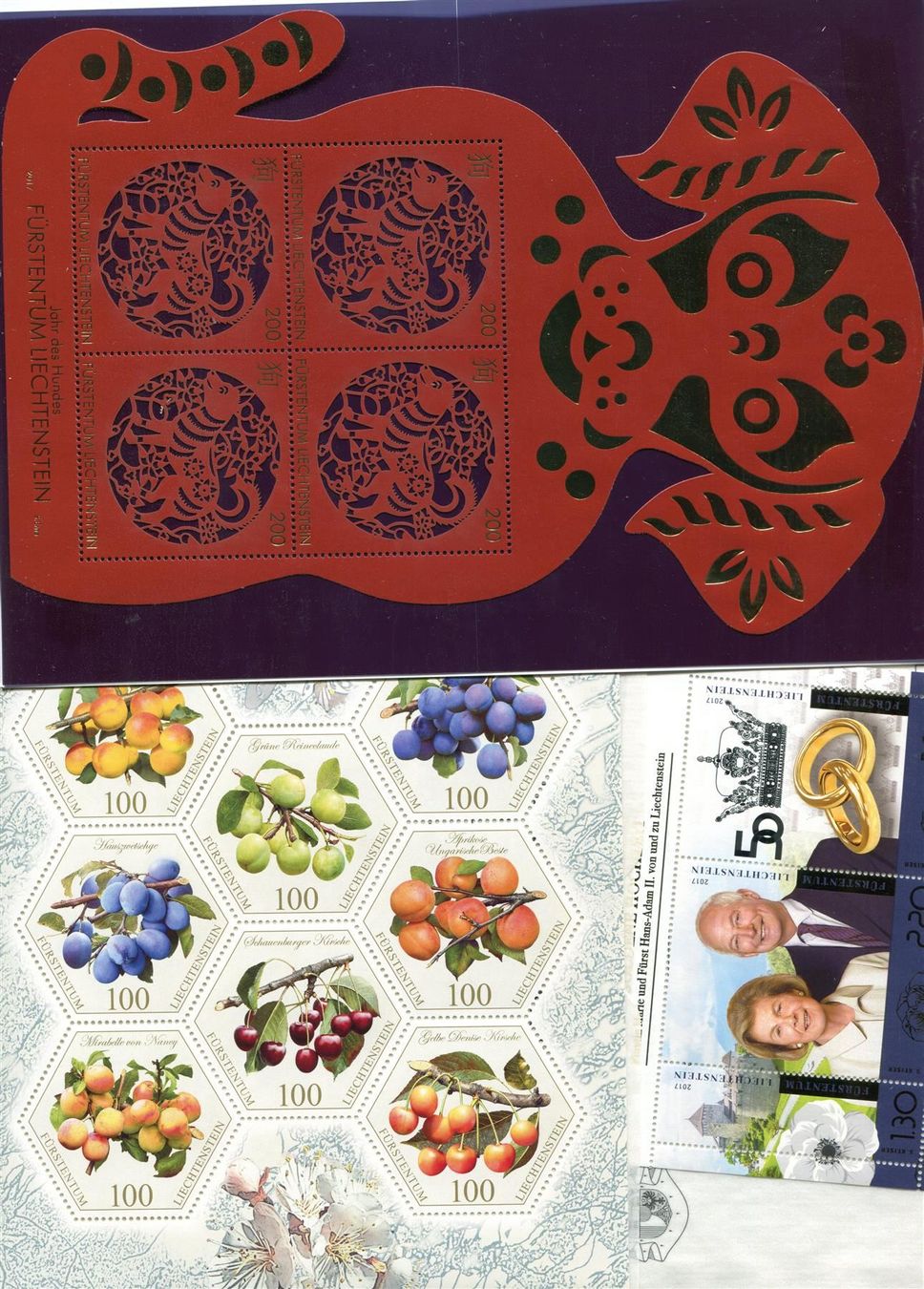 Alle Briefmarken: FL Jahreszusammenstellung 2017 postfr. – Neu (gemäss Beschreibung) aus Winterthur von Kyoung 1
