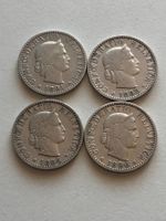 Lot mit 3 Stk. 20 Rp.  (1891/93/94/96)