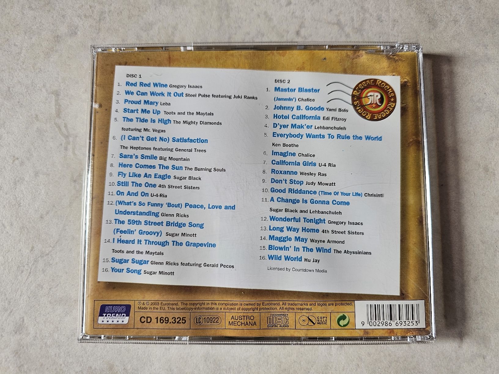 CD: Reggae Rocks  -  A Tribute To Rock 'N' Roll / 2 CD Set – Usato da Schneisingen venduto da backstore24 1