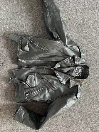 Motorrad-Lederjacke