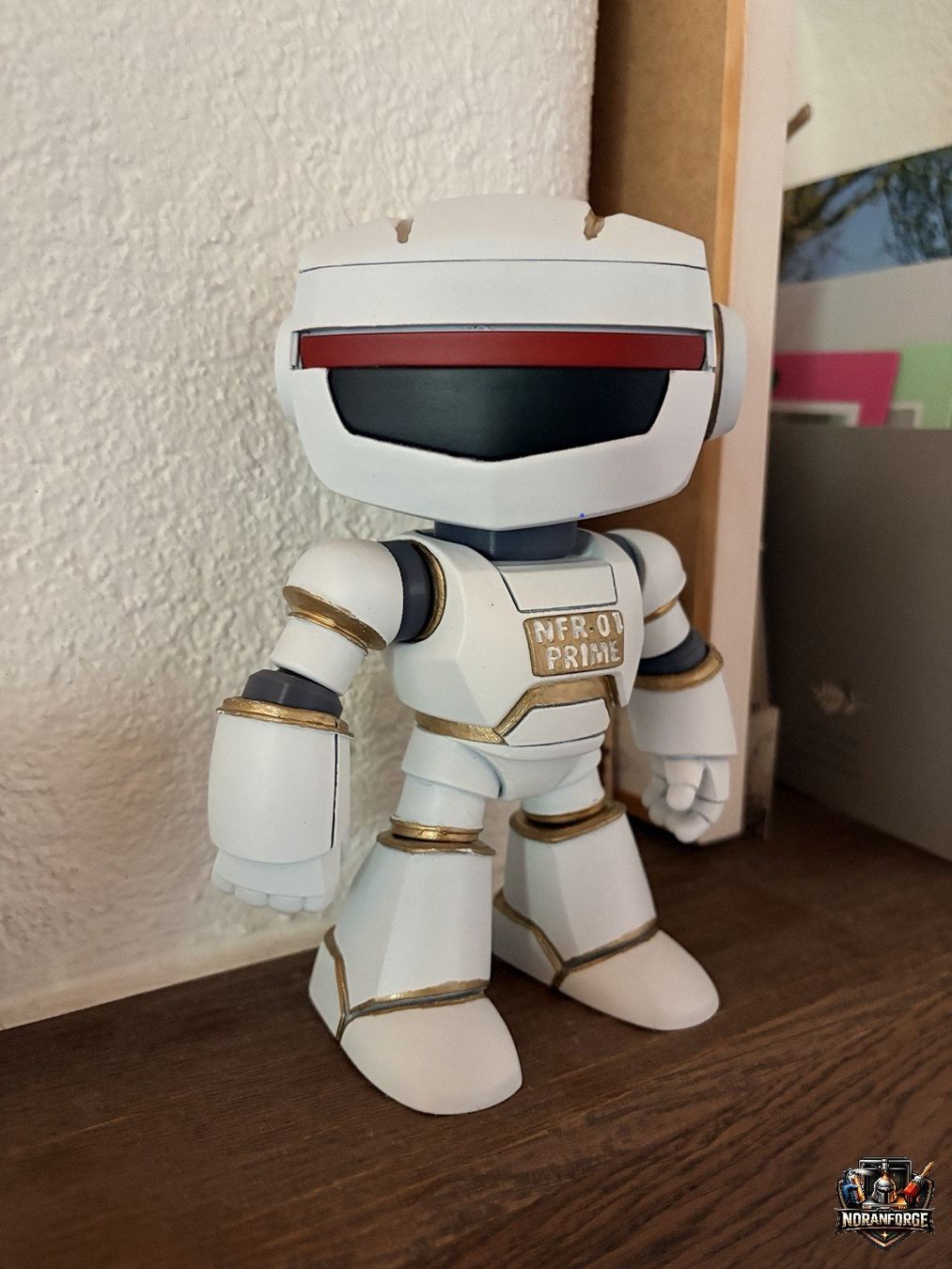 Statuette: Roboterfigur: 17,5 cm - Weiss – Usato da Fislisbach venduto da tam_t828 6