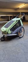 Croozer Kid for 1  Velo­anhänger & Buggy, grün/grau