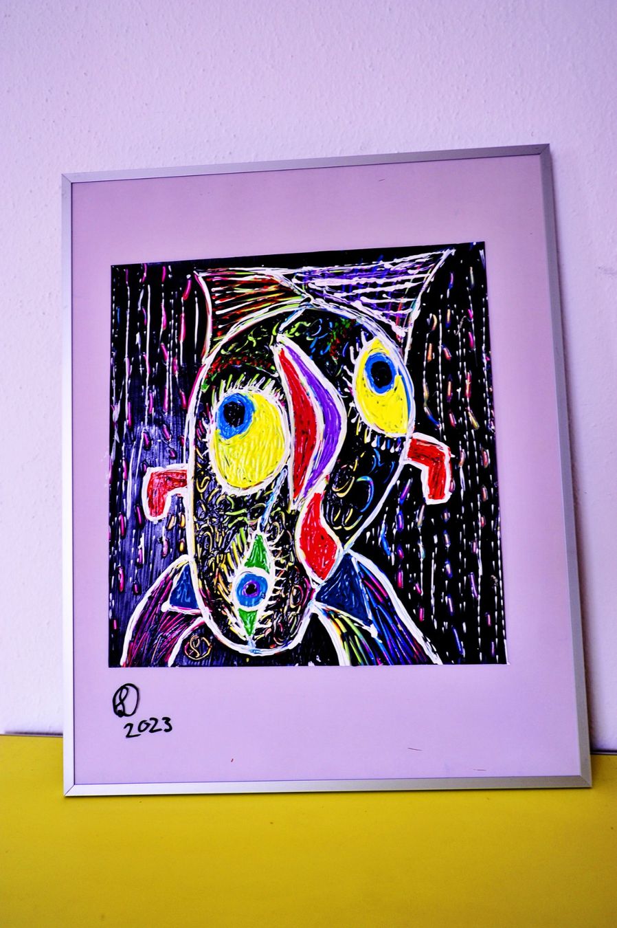 Dipinti: Einzigartiges gemälde, gerahmt - Original Kunst 2023 – Usato da Pratteln venduto da mal_8lly 1