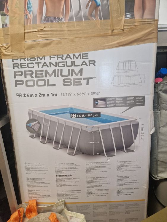 Intex Schwimmbad: Intex Frame Pool Set: 4x2m, neuwertig für den Sommer! – Gebraucht aus Ermatingen von vma_5zyn