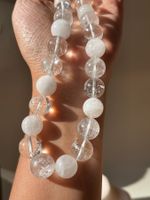 Premium Edelstein Halskette Handmade