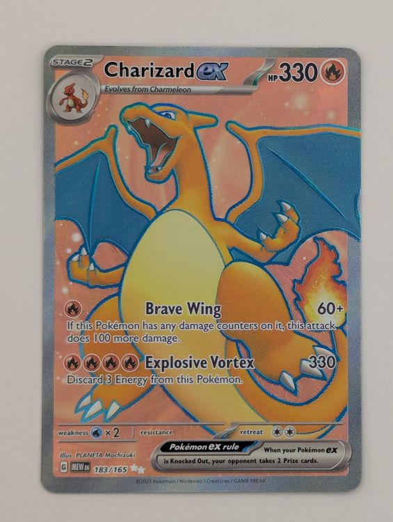 Charizard ex | Ultra Rare | 151 | 183/165 | EN (Neu (gemäss ...