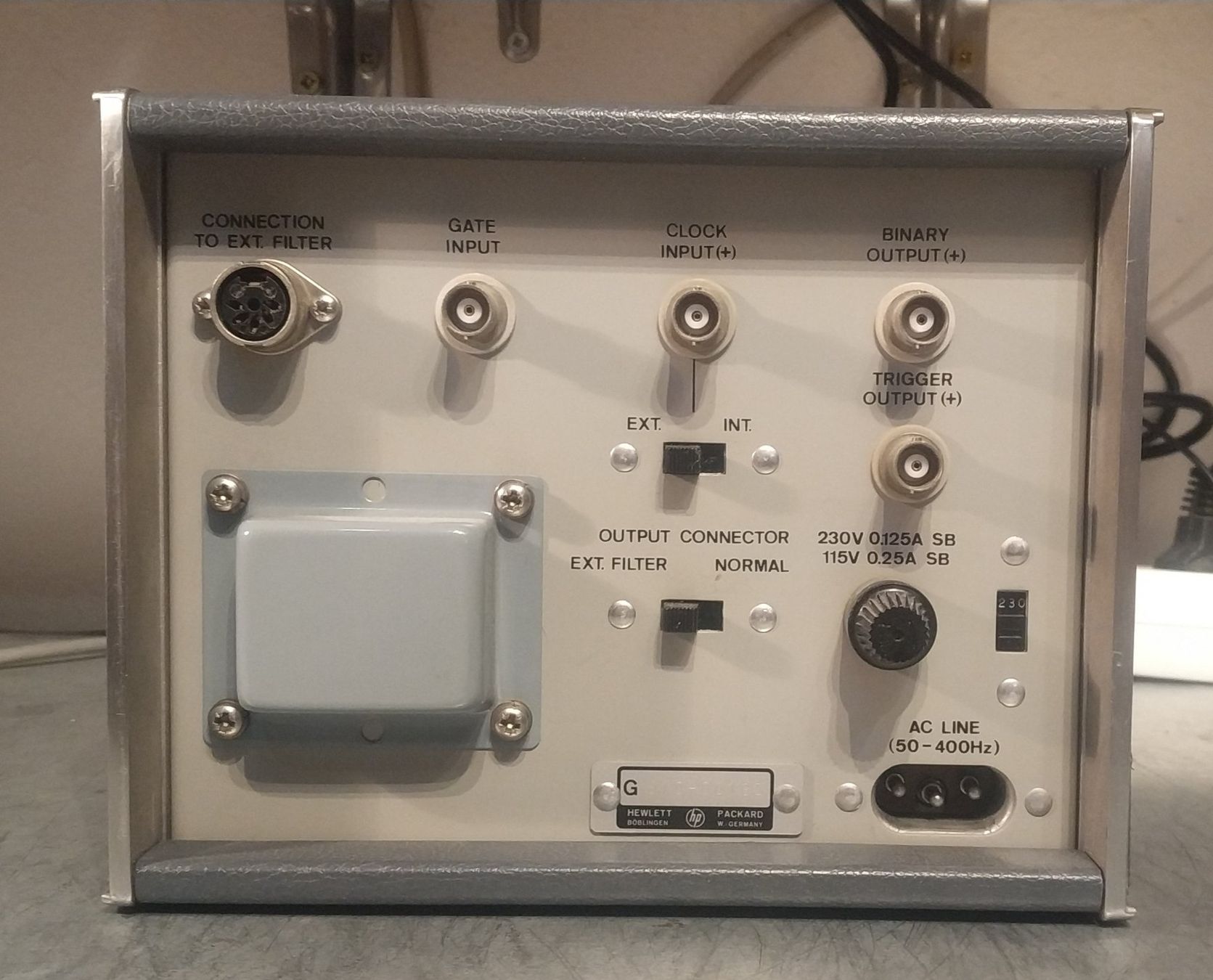 Hewlett Packard Messen: HP 8057A NOISE GENERATOR / HP 8055A OCTAVE FILTER – Gebraucht aus Schaffhausen von  5