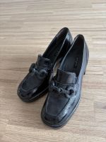 „Paul Green Damen Loafer Lack schwarz Gr. 6½ (40) – NEU