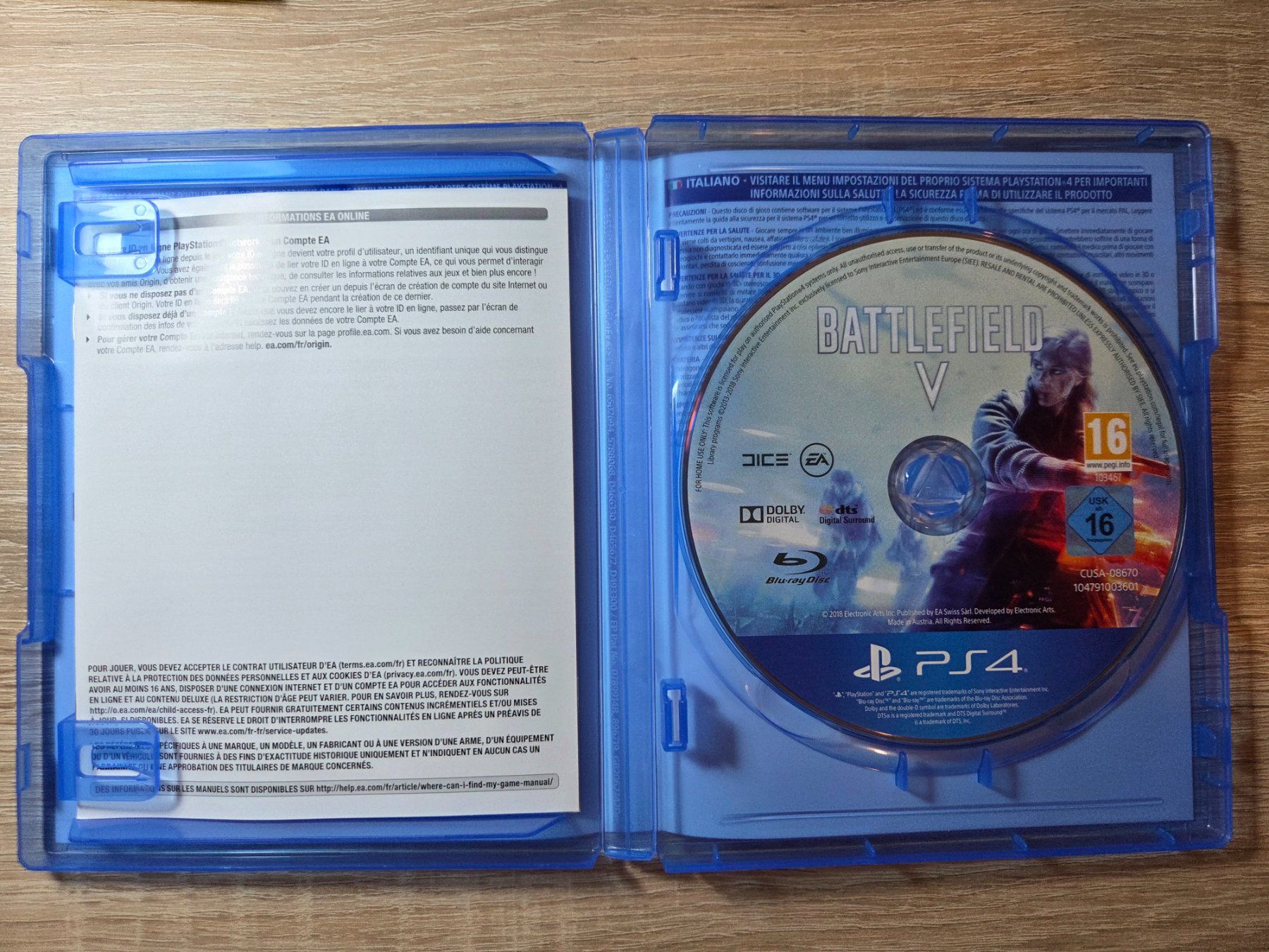 Giochi: Battlefield V (Multilanguage) - PS4 – Usato da Carouge GE venduto da Gasco 2