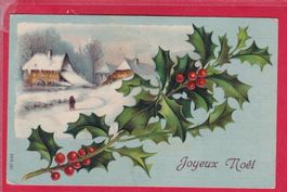 PRÄGEKARTE, JOYEUX NOEL, 24.12.1912