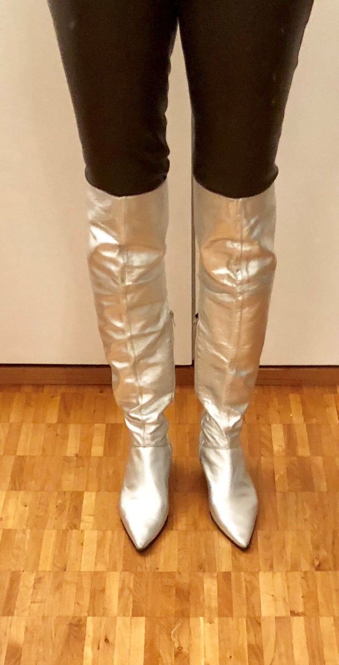 Scarpe da donna: Stiefel Overkneestiefel  jet set style – Nuovo (secondo la descrizione) da Adliswil venduto da Jessik0 1