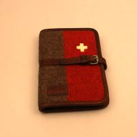 Jass-Etui aus Original Schweizer Armee Decken - Unikat
