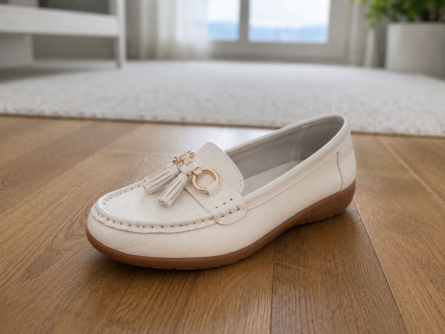 Scarpe da donna: Mocassins Damen weiss NEU Gr.39 – Nuovo e nell'imballaggio originale da Härkingen venduto da manu301295 1