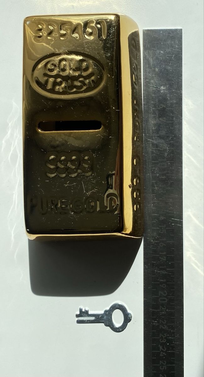 Salvadanai: Spardose Goldbarren Design – Usato da Allschwil venduto da Deal_Tiger99 1