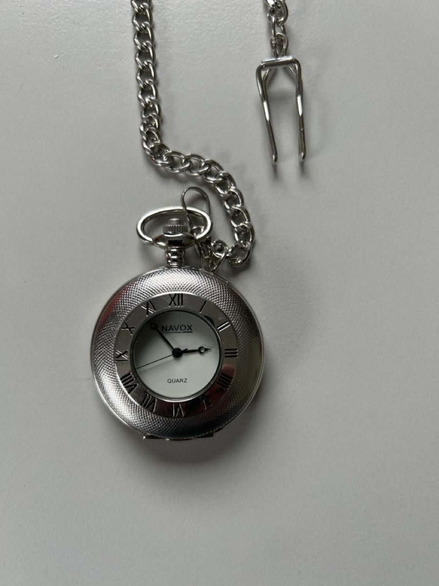 Uhren: Taschenuhr NAVOX mit Kette – Gebraucht aus Sattel von usch6417 1