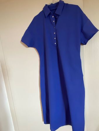 Leichtes Sommerkleid königsblau NEU