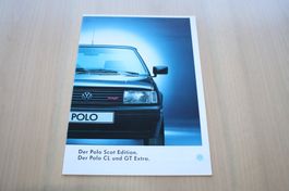 VW Polo Scot Edition/CL und GT Extra Prospekt 8/1993